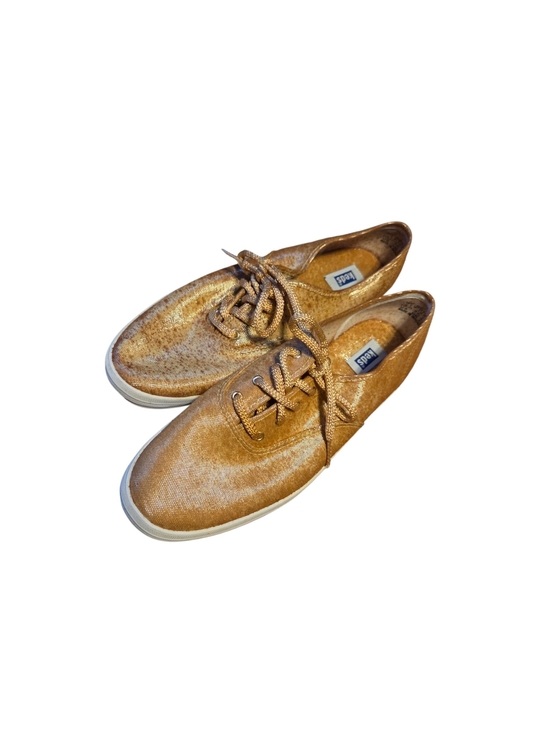 Keds Shoes - Keds Women’s Metallic Bronze Canvas Sneakers